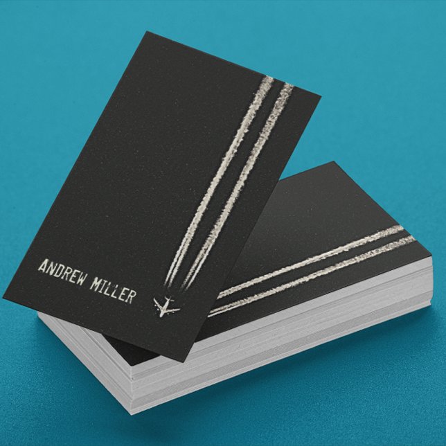 Hinauf im Pilot des Sky/High-Altitude-Flugzeugs Visitenkarte (Von Creator hochgeladen)