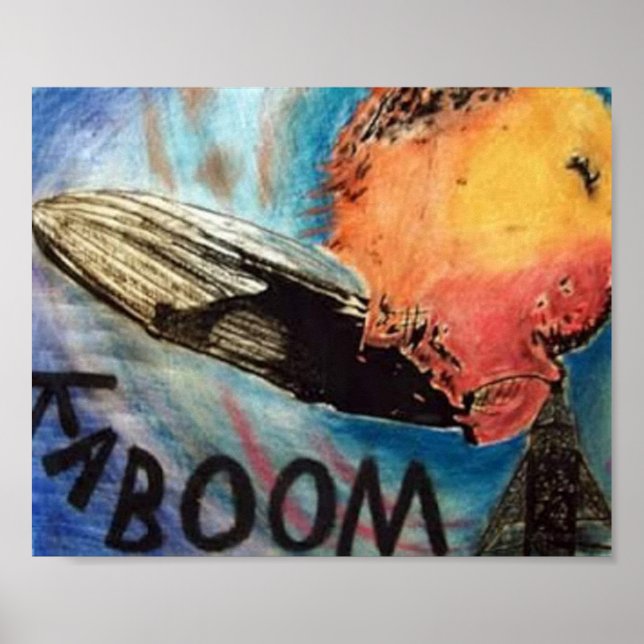 Hindenburg Poster2 Poster (Vorne)