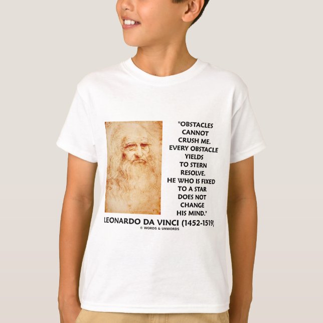 Hindernisse können mich nicht zerquetschen T-Shirt (Vorderseite)