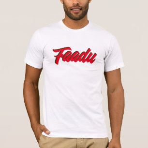 Hindi Slang Words Faadu Funny Indian Words T-Shirt
