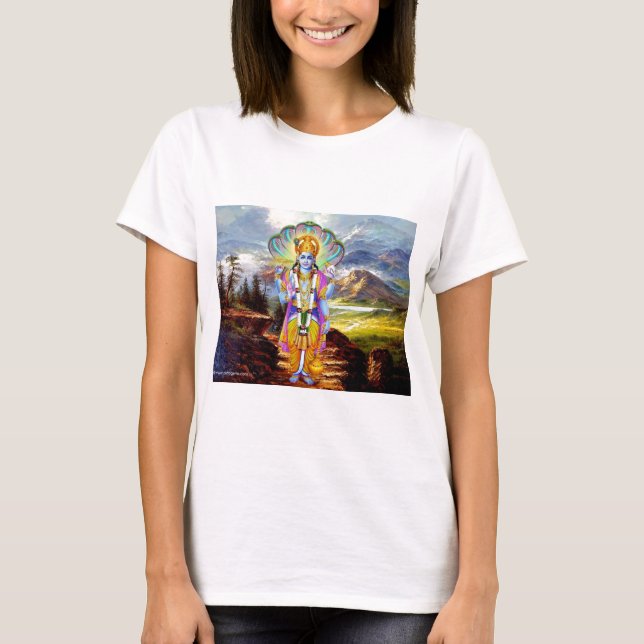 HINDISCHER GOTT VISHNU T-Shirt (Vorderseite)