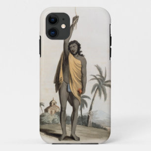 Hindischer Priester, Kneipe. durch Edward Orme, iPhone 11 Hülle