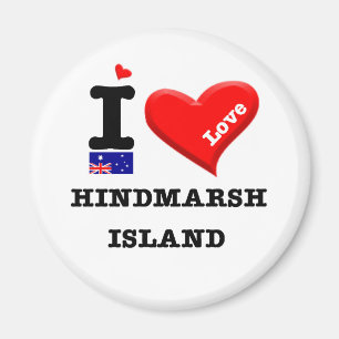 HINDMARSH ISLAND - I-Liebe Magnet