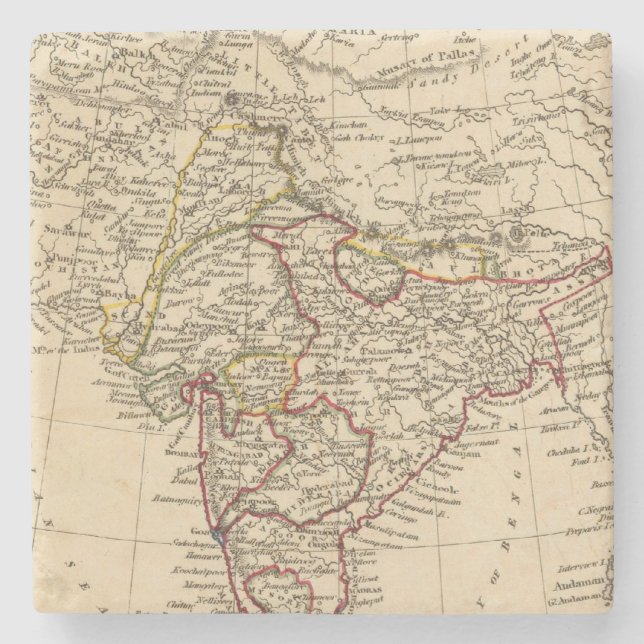 Hindoostan 2 steinuntersetzer (Vorderseite)