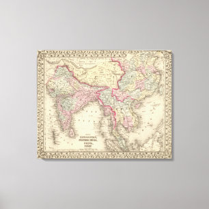Hindoostan, weiteres Indien, China, Tibet 2 Leinwanddruck