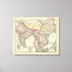 Hindoostan, weiteres Indien, China, Tibet Leinwanddruck