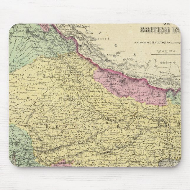 Hindos oder Britisches Indien 2 Mousepad (Vorne)