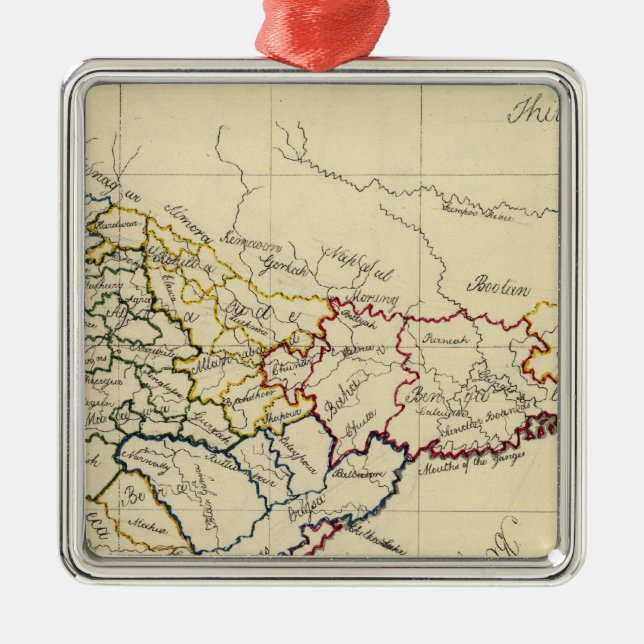 Hindostan Ornament Aus Metall (Vorne)