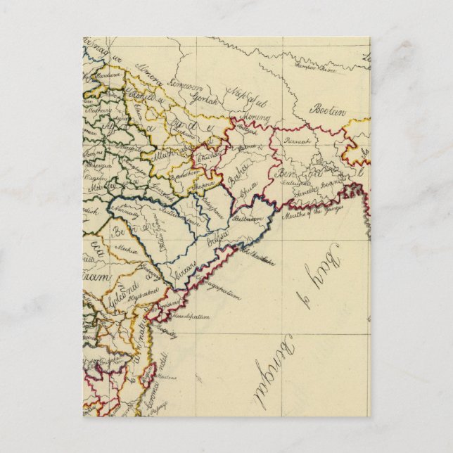 Hindostan Postkarte (Vorderseite)