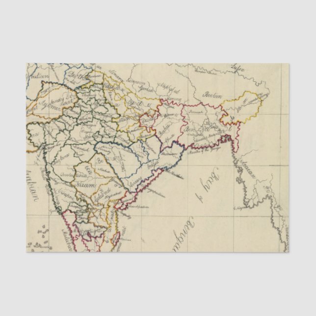 Hindostan Seidenpapier (Vorderseite)