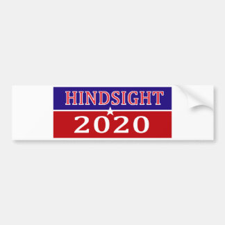 HindSight 2020 Autoaufkleber