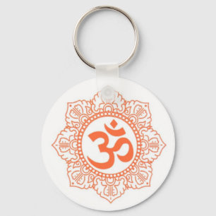 HINDU - BUDDHA-SYMBOLE OM, OHM SCHLÜSSELANHÄNGER