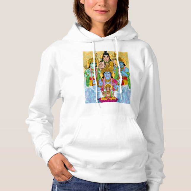 Hindu Deities Sweatshirt (Vorderseite)