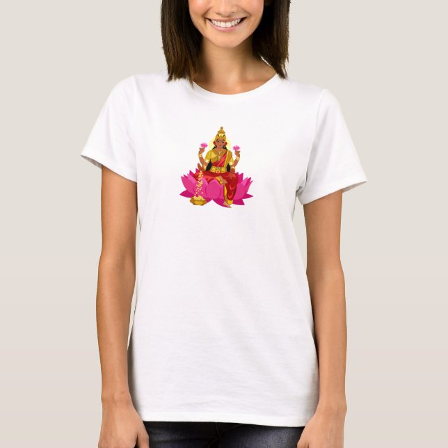 Hindu Deity Goddess T-Shirt (Vorderseite)