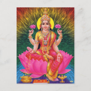 Hindu Deity Series Postkarte
