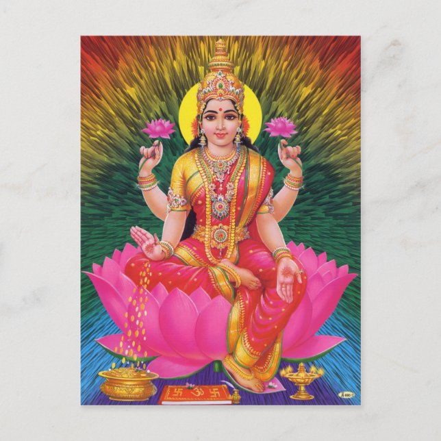 Hindu Deity Series Postkarte (Vorderseite)