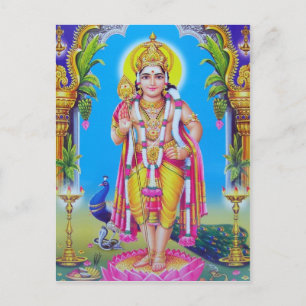 Hindu Deity Series Postkarte