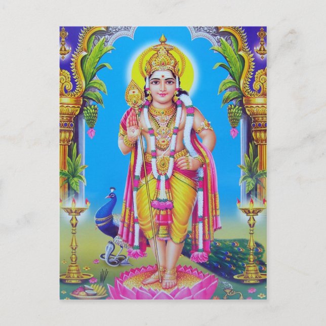 Hindu Deity Series Postkarte (Vorderseite)