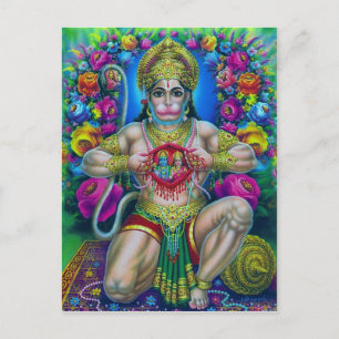 Hindu Deity Series Postkarte