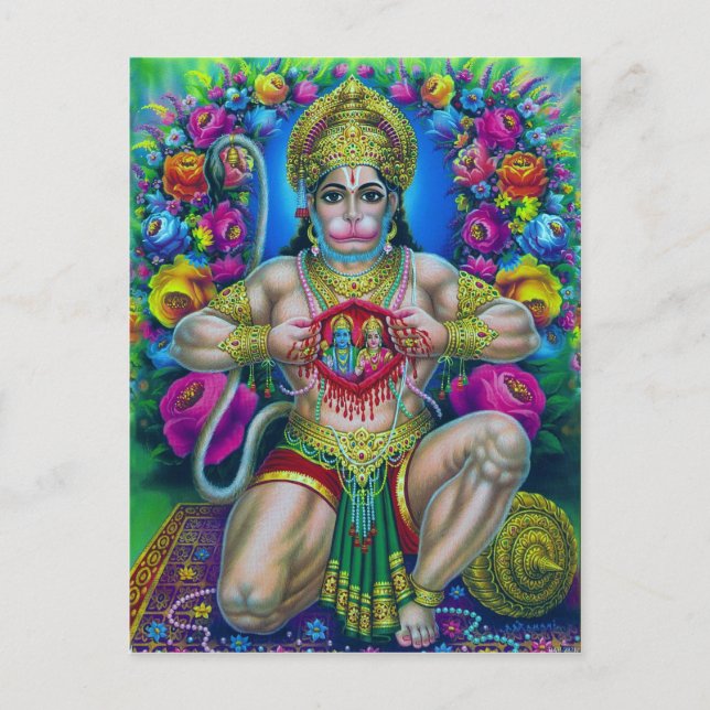 Hindu Deity Series Postkarte (Vorderseite)