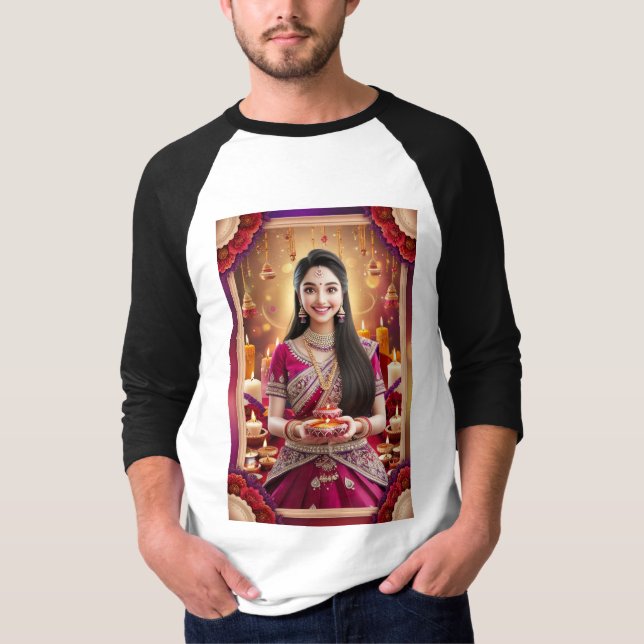 Hindu Festival T-Shirt (Vorderseite)