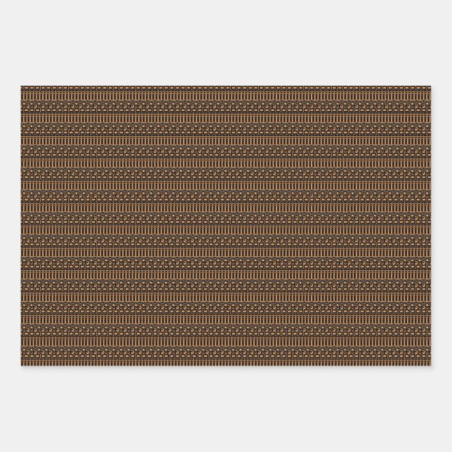 Hindu Festival Wrapping Paper Flat Sheet Set 3 Geschenkpapier Set (Vorderseite)