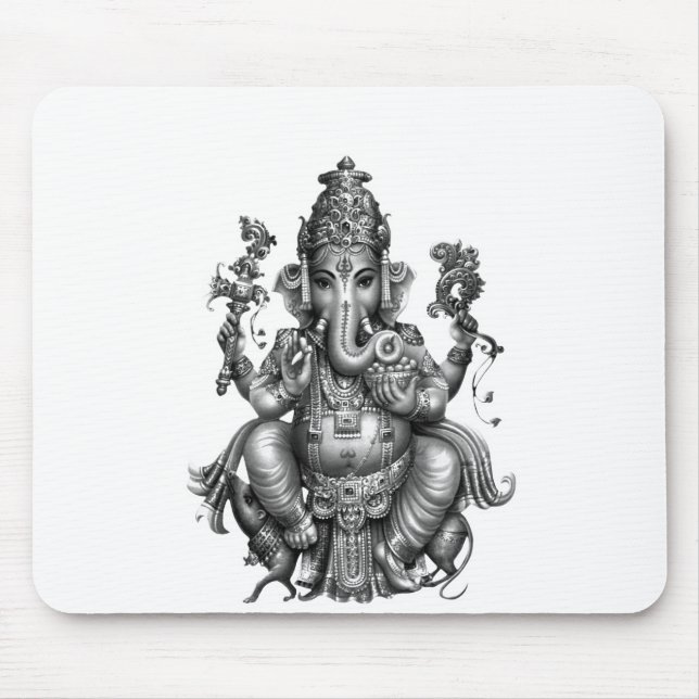 Hindu Ganesh Mousepad (Vorne)