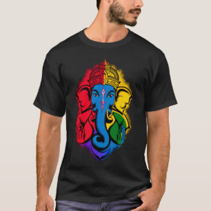Hindu Ganesha Puja Elefant Gott Indien Meditation T-Shirt