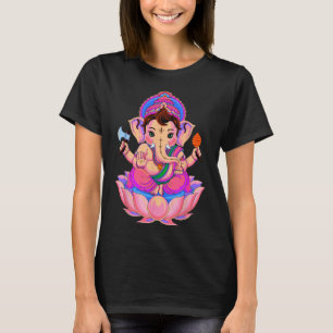 Hindu Ganesha Puja Elefant Gott Indien Meditation  T-Shirt
