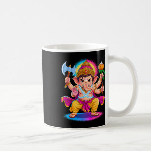 Hindu Ganesha Puja Elefantengott Indien Meditation Kaffeetasse