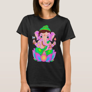 Hindu Ganesha Puja Elefantengott Indien Meditation T-Shirt