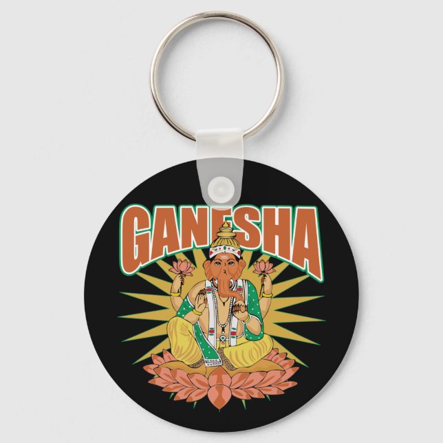 Hindu Ganesha Schlüsselanhänger (Vorderseite)