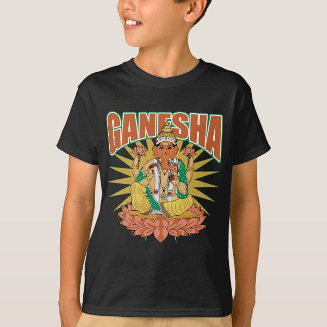 Hindu Ganesha T-Shirt (Vorderseite)
