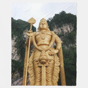HINDU GOD FLEECEDECKE