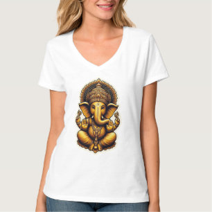 Hindu God Ganesh / Ganesha Ladys T - Shirt