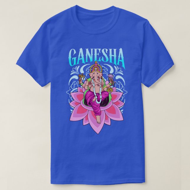 Hindu God Ganesha T-Shirt (Design vorne)