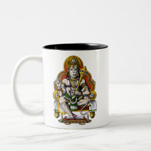 Hindu God Hanuman Zweifarbige Tasse