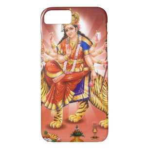 Hindu Goddeß Durga Tiger Case-Mate iPhone Hülle