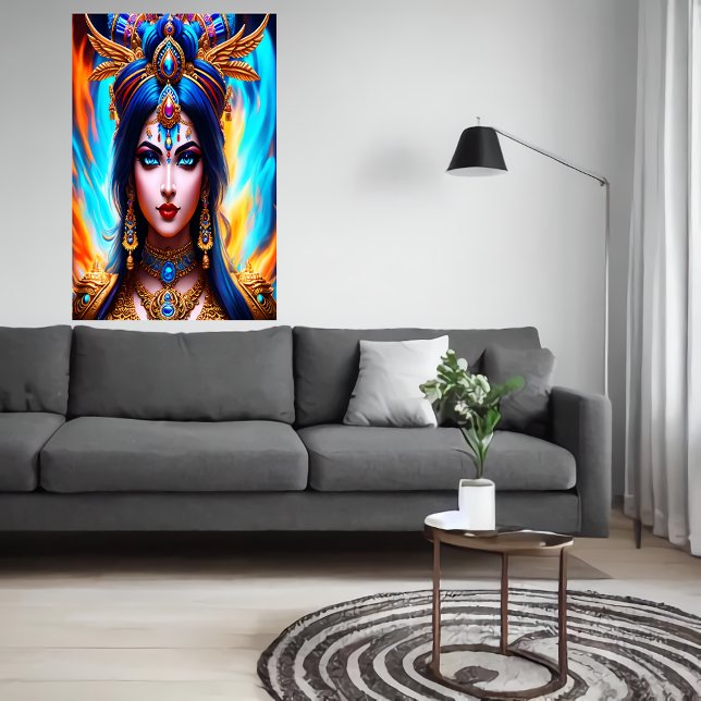 Hindu Goddess Kali | AI Art Poster (Von Creator hochgeladen)