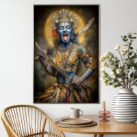 Hindu Goddess Kali Modern Malerei Shakti Art