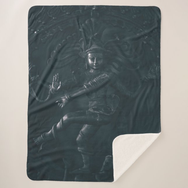 HINDU GODDESS SHERPADECKE (Vorderseite)