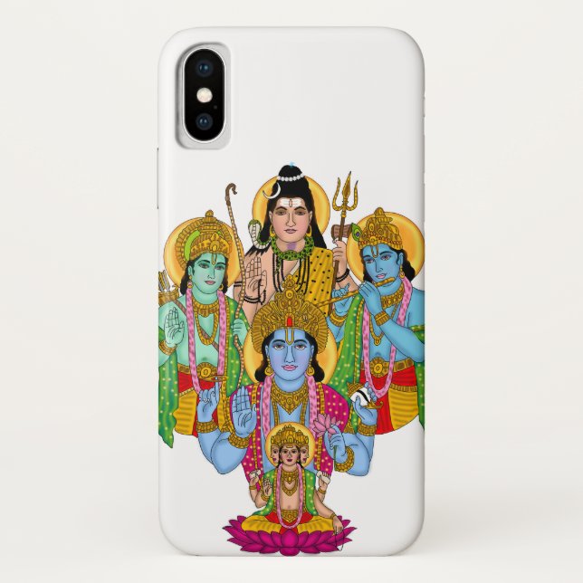 Hindu Gods Phone Cover (Rückseite)