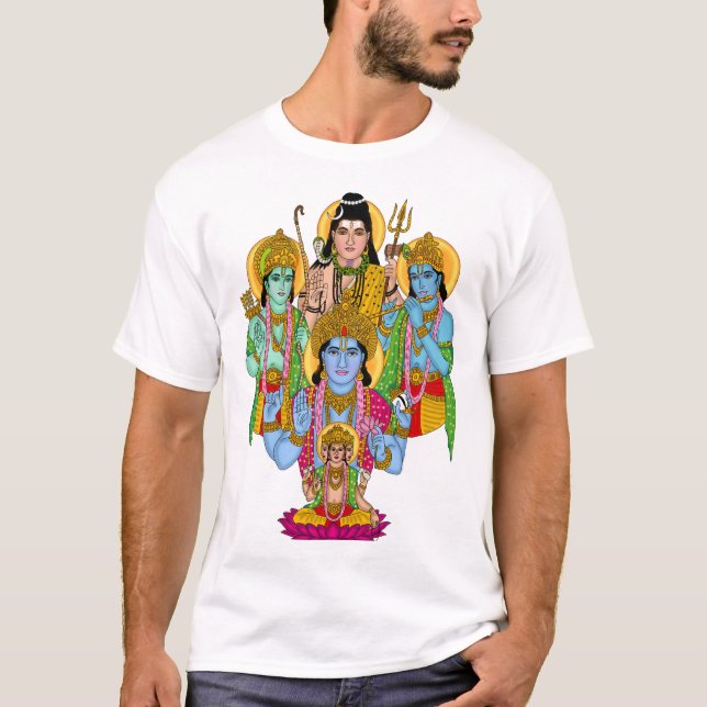 Hindu Gods T-Shirt (Vorderseite)