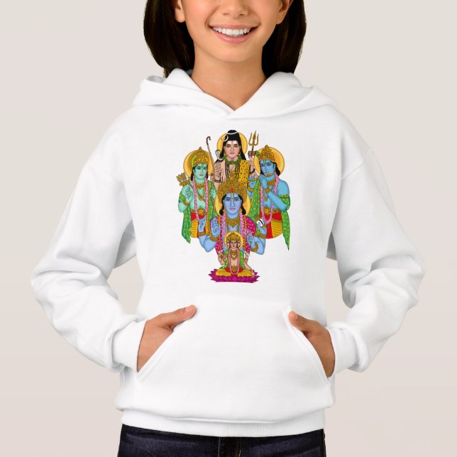 Hindu-Götter Sweatshirt (Vorderseite)
