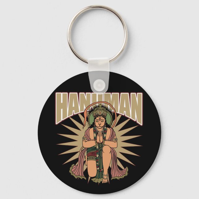 Hindu Hanuman Schlüsselanhänger (Vorderseite)