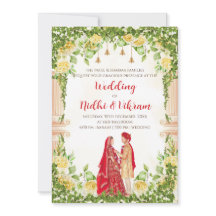 Hindu-Hochzeitkarten & indische Einladungen