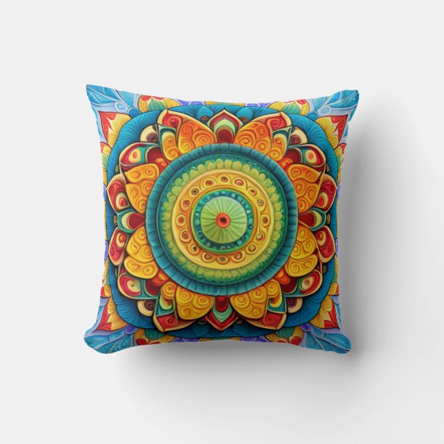 Hindu Holiday Collection Kissen (Vorderseite)