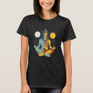 Hindu-Lord-Shiva-Statue Göttliche Meditationsfigur T-Shirt