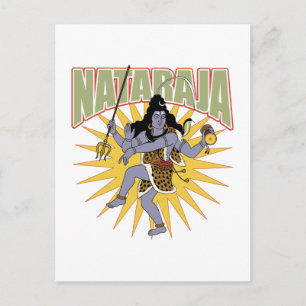 Hindu Nataraja Postkarte
