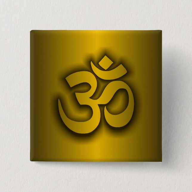 Hindu "Om" Button (Vorderseite)